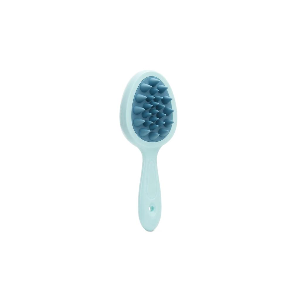 Detangling Hairbrush for and Dry Hair - Portable Shower Hair Brush with Flexible Tines - Smoothing Hair Comb