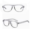 Transparent Polygon Frame Eyewear Optical Glasses Anti Blue Light Glasses Computer Eyeglasses