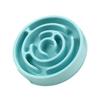 Slow Feed Dog Bowl Pet Feeding Dish Anti Choke Slow Eating Slow Feeder Bowl for Cats and Dogs Non Slip Base Durable Pet Food Bowl