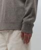 MUSINSA STANDARD [Victoria Wool] Minimal Ribbed Turtleneck Knit [Taupe]