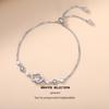 Auspicious Cloud Zircon 16K Gold Vintage Bracelet - Simple, Elegant, Trendy Bangle for Women.