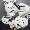 Fashion Super Lightweight Without Back Men's Fashion Sandals Slippers Flip Flops Flip Flops Shoes White Boots For Men Sneakers