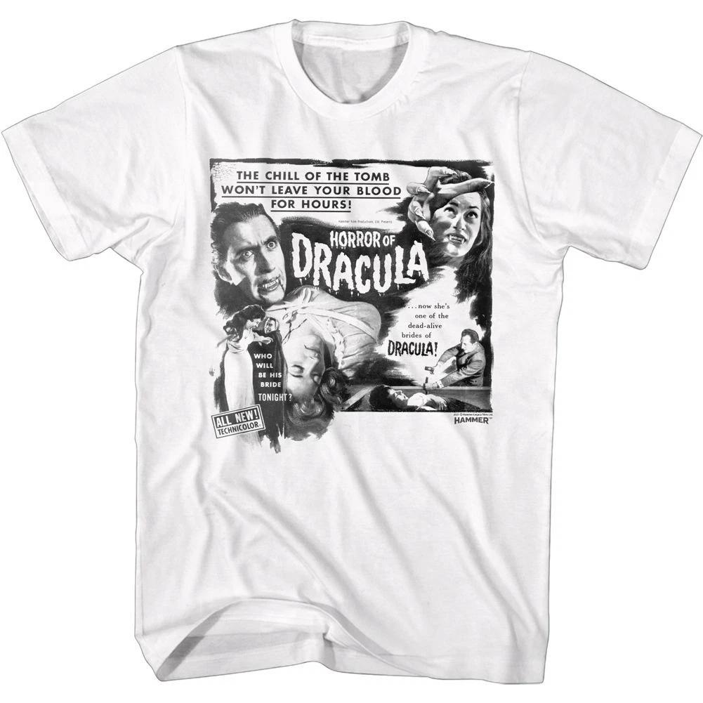 Hammer Horror Bandw Horror Of Dracula Movie Shirt 100