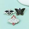 Butterfly Series Metal Brooch: Creative Insect Accessory for Versatile Clothing Decoration