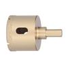   Hole Saw Carbon Steel Tile Holes Opener Drill Bit for Porcelain Glass Triangular Shank