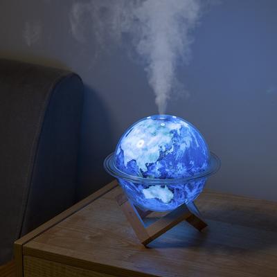 Planet Humidifier Two-speed Spray Automatic Power-off LED Colorful Night Light Household Delicate Fog USB Humidifier