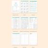 Agenda A5 2027 Manuale per l'Efficienza in Inglese Planner 365 Giorni con Calendario Lista delle Cose da Fare Blocco Note Cancelleria per Scuola Ufficio