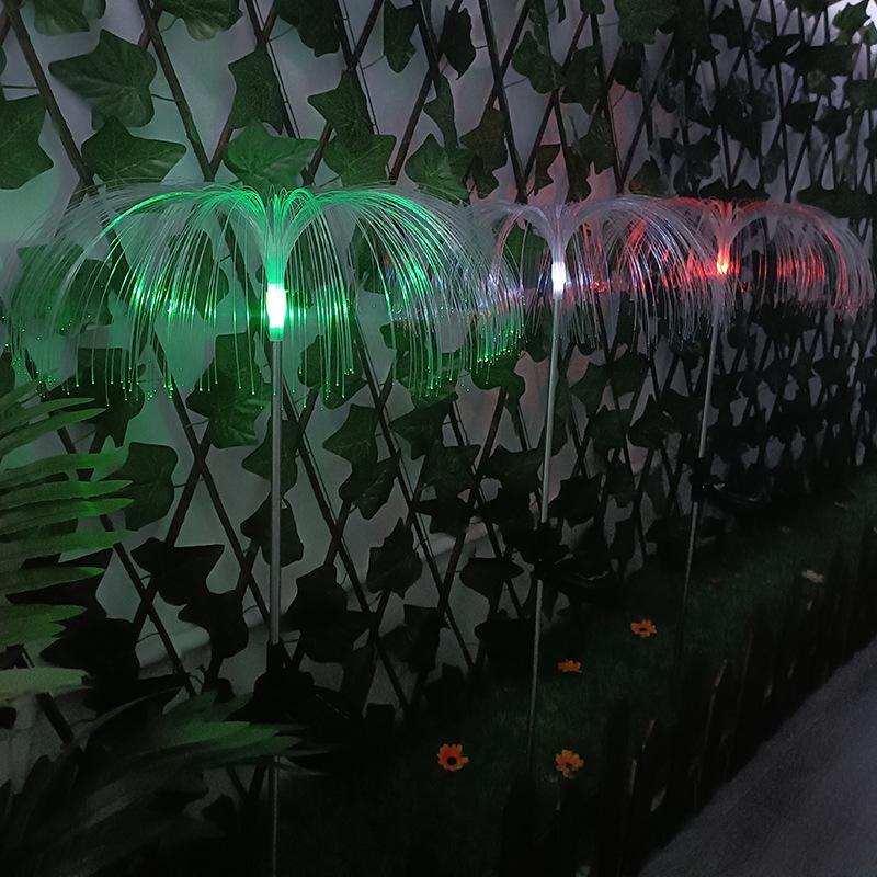 

Солнечный светодиодный ландшафтный светильник-медуза для уличного газона 1-pack