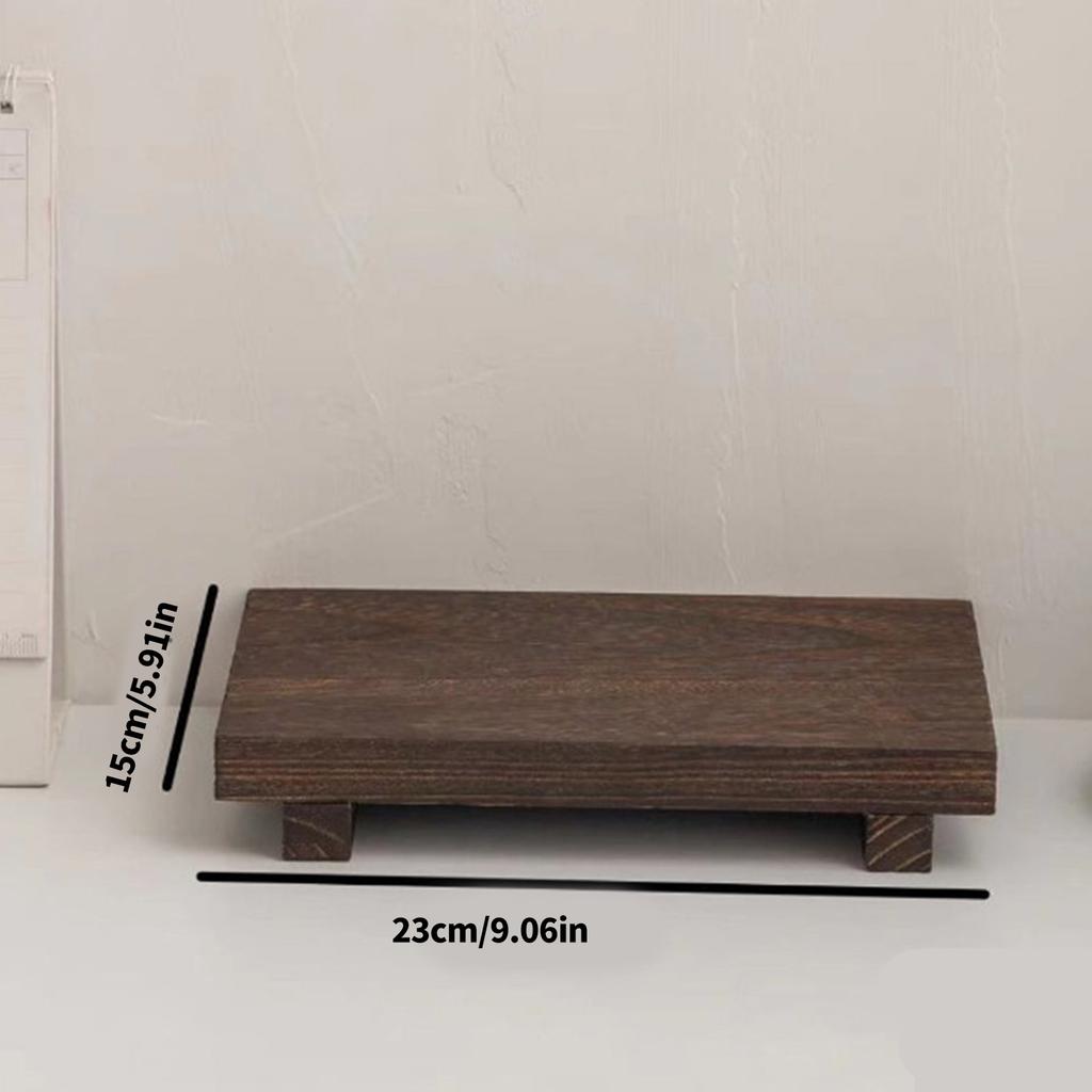 Badezimmer Valet-Schale Holz-Organizer für Kosmetik, Schmuck, Parfüm, Kerze, Schlüssel Holz Dekorative Schale für Küche Eingangsbereich