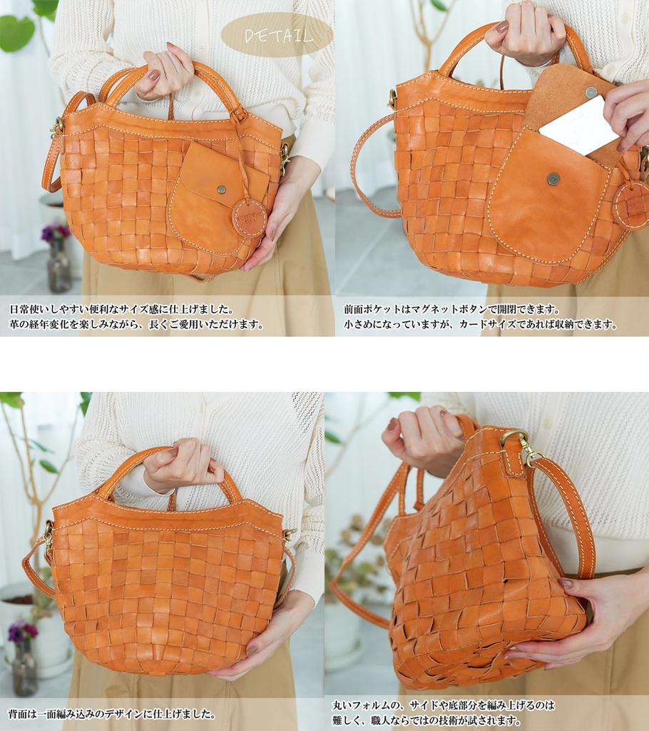 ZUCCHERO Damen Echtleder Große Kapazität Umhängetasche 2-Wege Handtasche, Braun, 48068