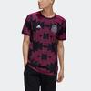 adidas Fußballtrikots Herren Schwarz Moderate Gerade Passform FT9648