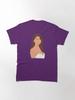 Selena Gomez Lineless Illustration Classic T-Shirt