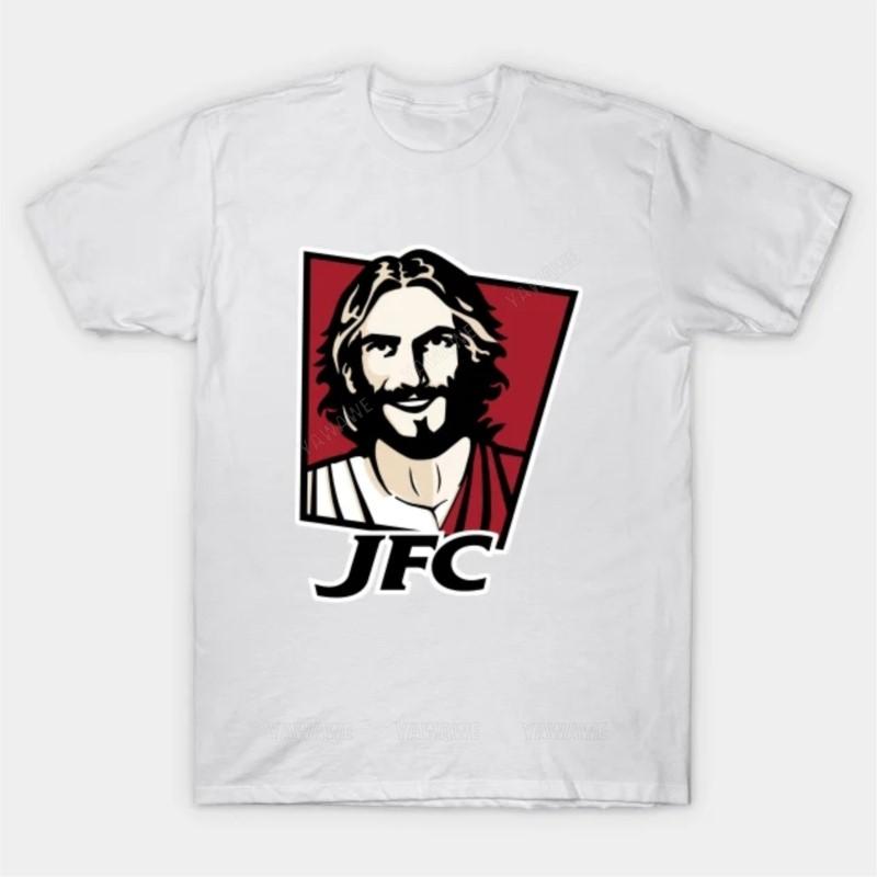 New fashion brand teeshirt fashion cotton tshirt JFC T Shirt male Oversized short sleeve black top unisex casual teeshirt S