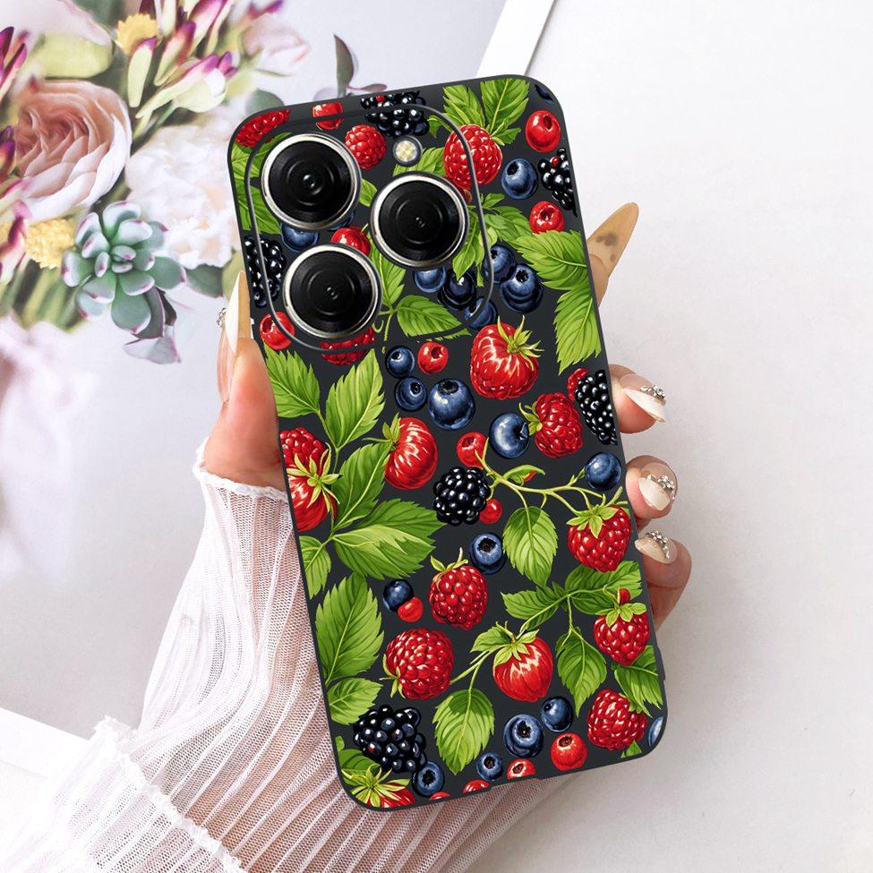 

Case For Tecno Spark 20 Pro Cover KJ6 Cute Cat Fashion Butterfly Painted Casing For Techno Spark 20 Pro Bumper Spark 20 Pro KJ6