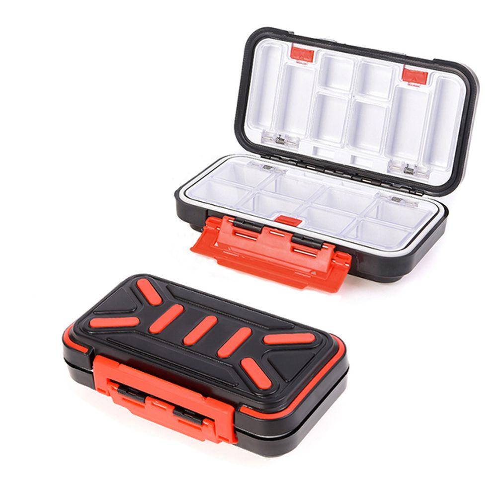 Fishing Supplies Opening and Closing Bait Box Double-Sided Fishing Tackle Box Bait  Accessory Box