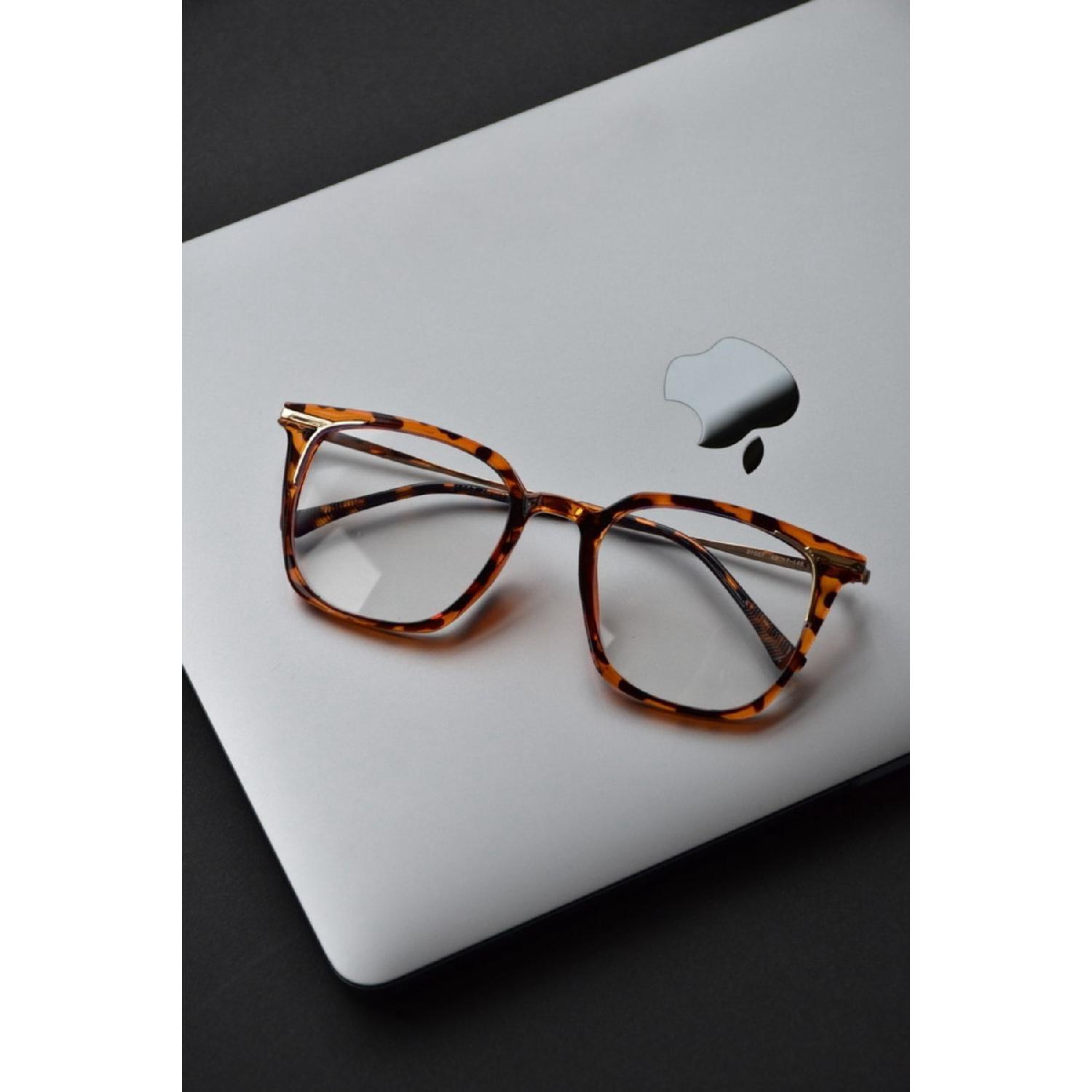 

Blue Light Protective Glasses Optical Compatible Lenses Can Be Changed Blue Block Unisex Women Men Leopard чистый