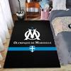 Olympique De Marseille Logo Suitable As a Non-slip Mat for the Living Room or Bedroom Sofa