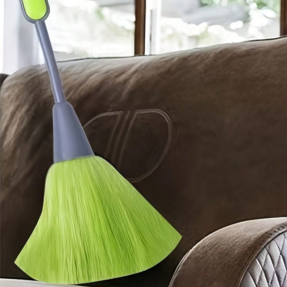 Electrostatic Feather Duster Brush - Washable Dust Remover - Ultrafine Fiber - Attracts Dust Like A Magnet - Suitable For Books