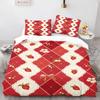 Strawberry Duvet Cover Cartoon Print 3D Exquisite Digital Printing Bedding Set Comforter Bed Youth Home Decor Kids Girls Gift