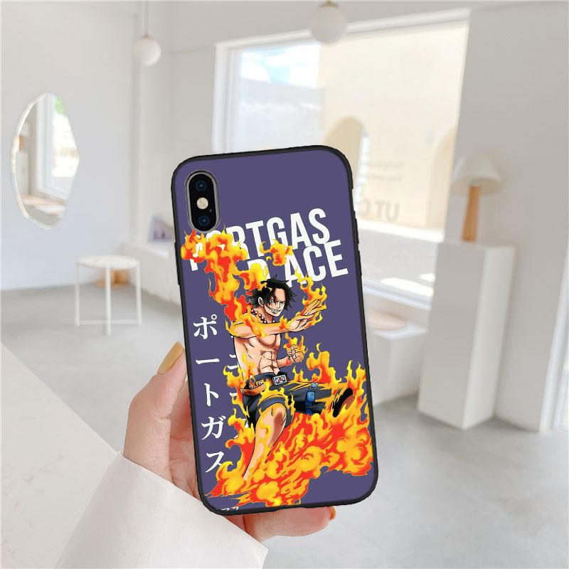 One Piece Anime Soft Shell Phone Case for Redmi Note 10 11 12 Pro Max 10S 10C 10T 11A 11S 12S 12C