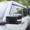 Car Side Review Mirror Guard Cover Caps Trims for Ford Bronco 2021 2022 2023 2024 Auto Exterior Decoration Accessories (Mirror With Light Model Only)