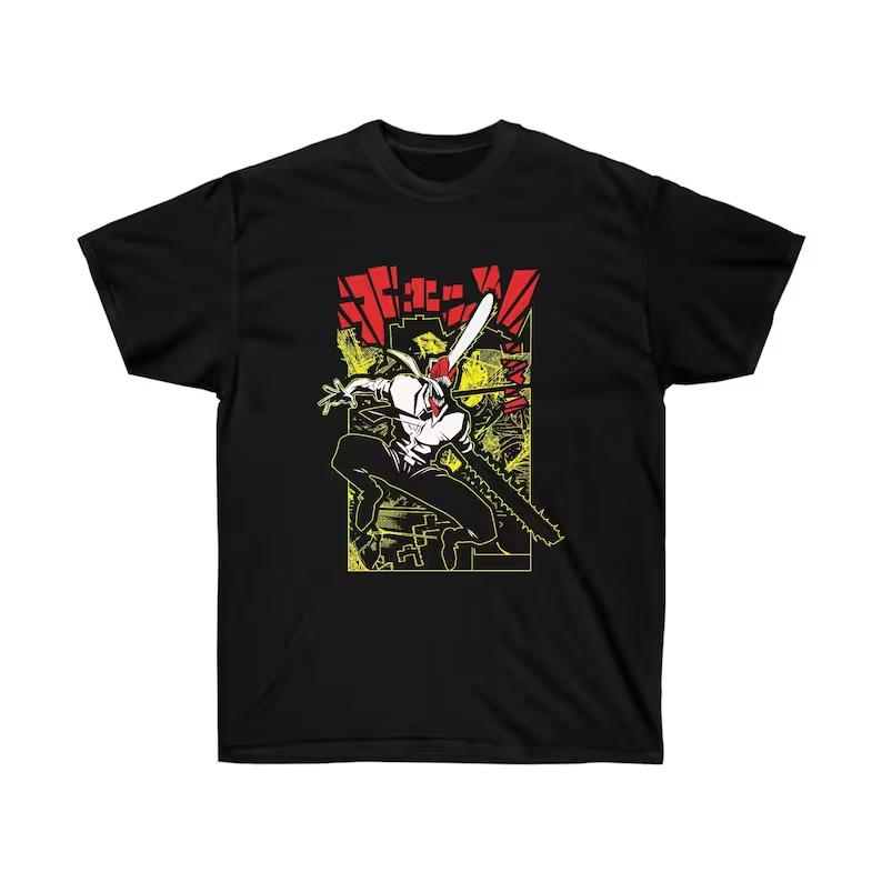 Chainsaw Man Shirt Unisex T-shirt XL