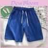 Cotton Summer Mens Lounge Shorts With Drawstring Waist For Casual Home Wear