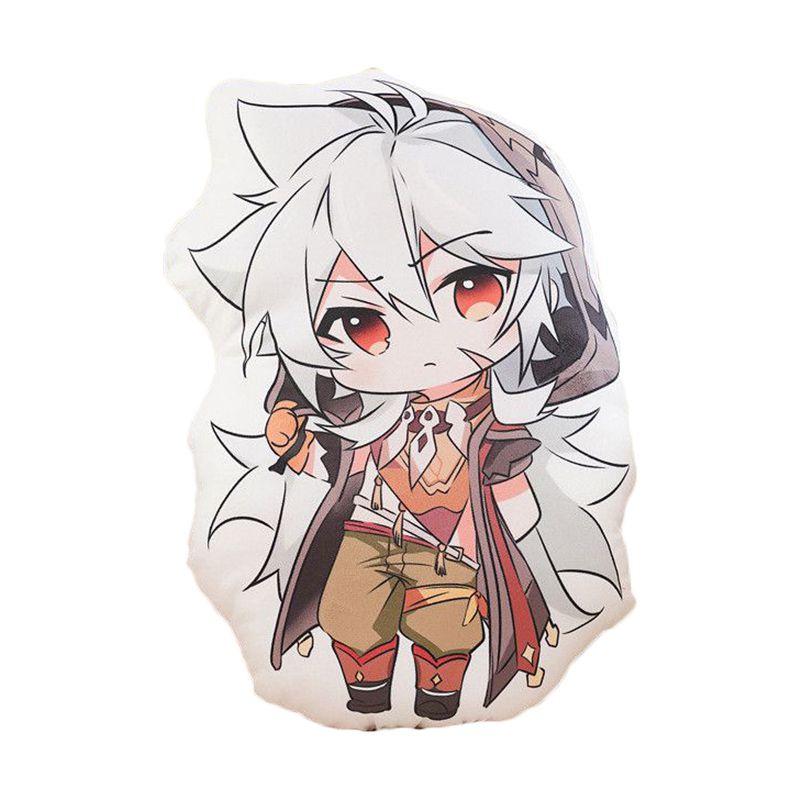 Genshin Plush Impact Toy Pillow Stuffed Zhongli Hutao Venti Xiao Klee Paimon