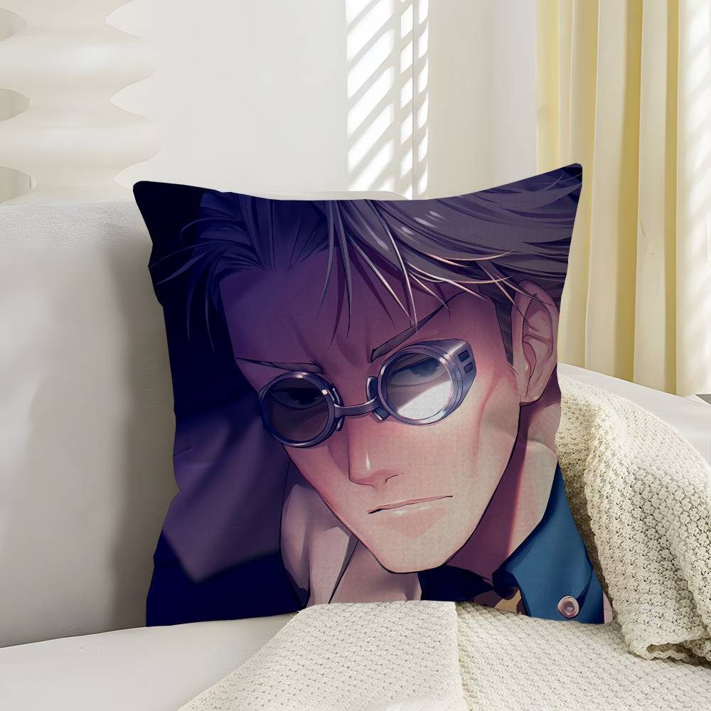 Anime Figure Nanami Kento Cushion Cover Car Throw Pillow Case For Sofa Car Christmas Gift 40x40cm 45x45cm