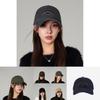 Korean Designer Unisex Baseball Cap Fashionable Cotton Soft Brim Hat For Sun Protection