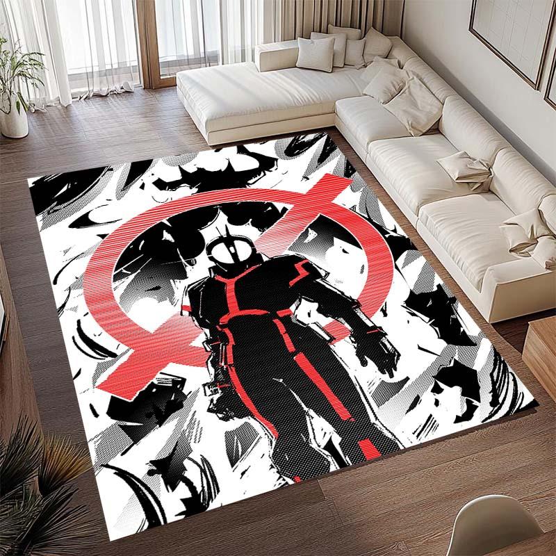 NewMasked Rider themed rugs are suitable for living rooms, bedrooms, sofas, doormats, and as non-slip rugs for children.1