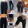 Urban Style Womens Skinny Jeans With High Waist And Thick Fleece For Winter Comfort