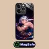 Demon Slayer Tengen Uzui Phone Case for iPhone 16 15 14 13 12 11 Pro Max Plus Mini MagSafe Glass Colour Printing Pretty Luxury