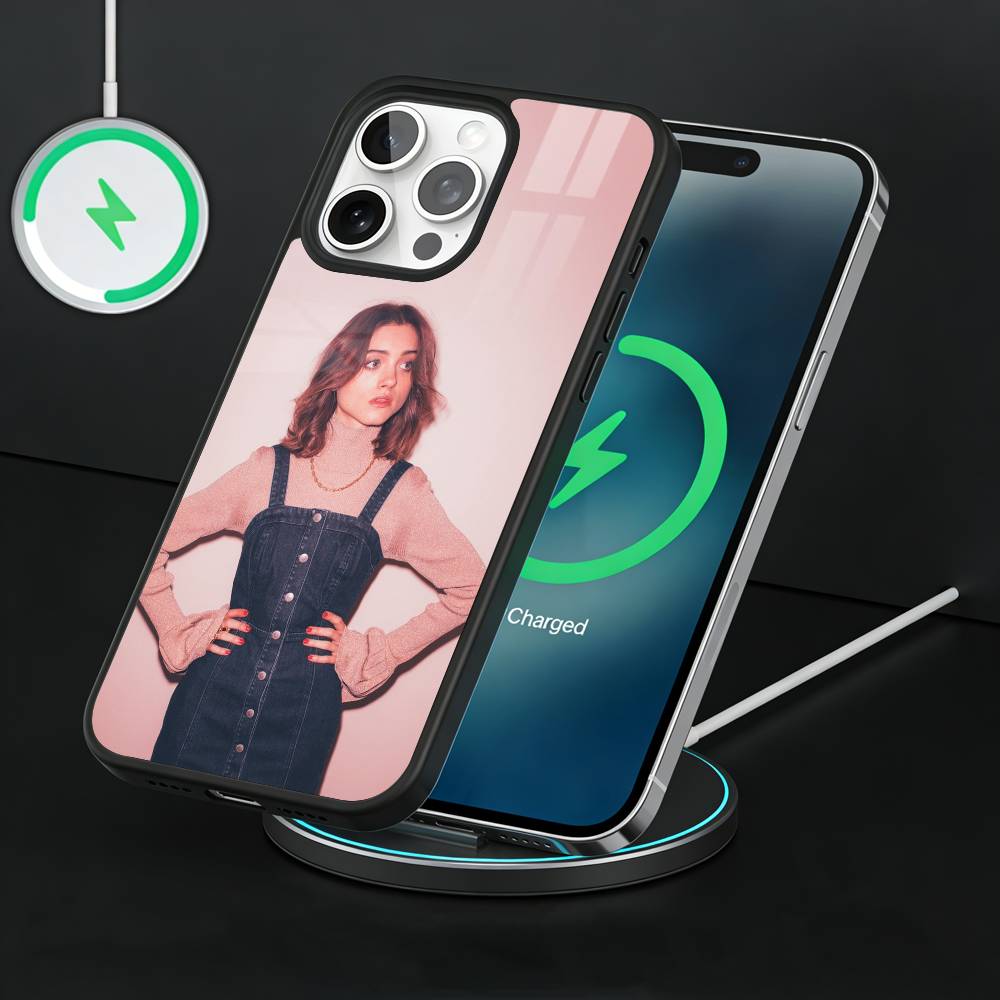 Natalia D-Dyer Phone Case For iPhone17,16,15,14,13 Plus,Pro Max Magnetic For Magsafe Wireless Charging
