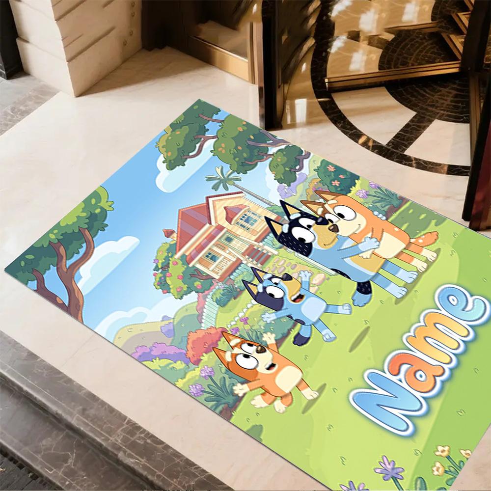 Easter Adventure Customized Name Carpet Suitable for Study room Balcony Game Room Hallway Anti-slip Rug Office home decor