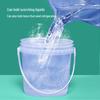 1L White Round PP Plastic Multi-Purpose Bucket
