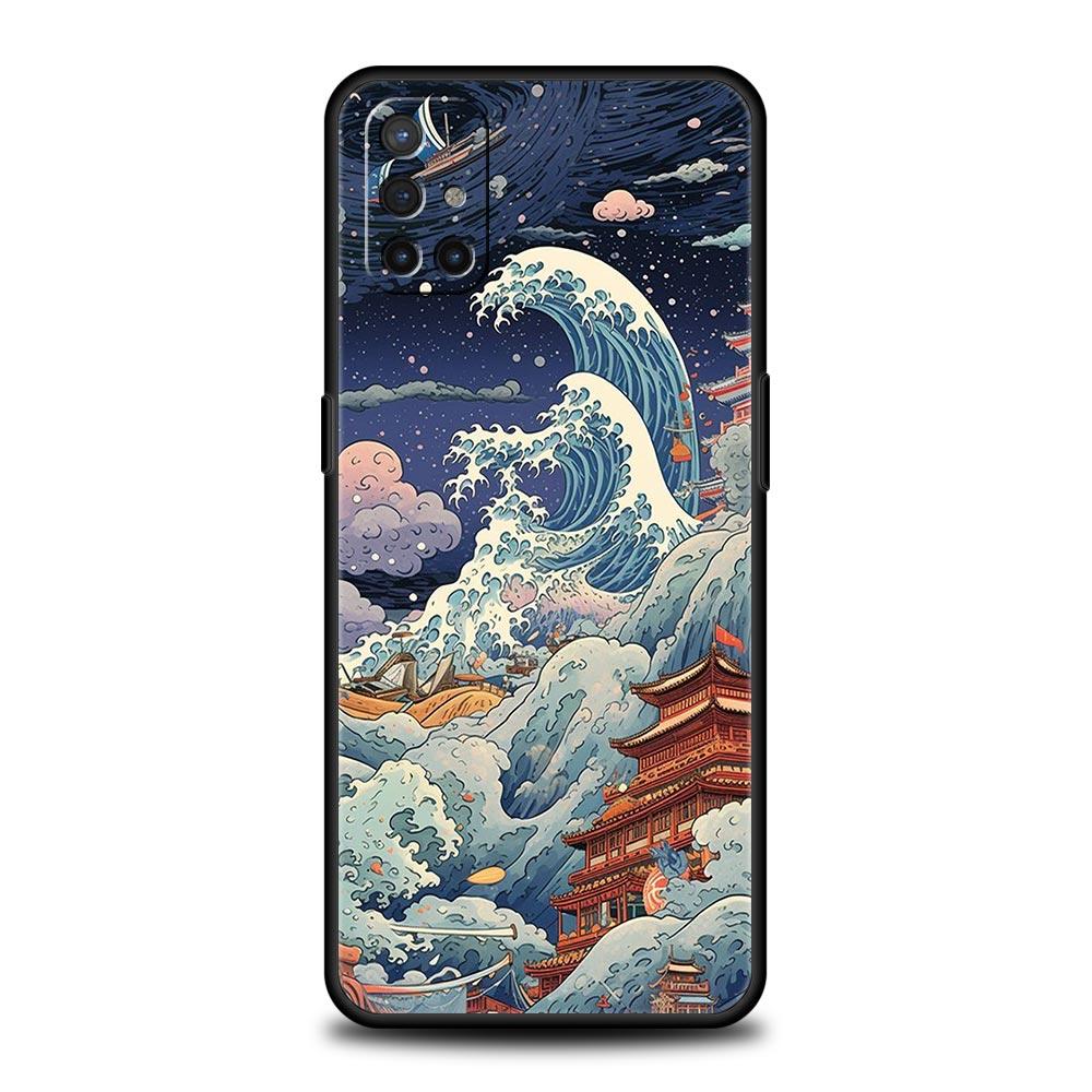 Phone Case For OnePlus 12 11 10 9 Pro 12R 10R 9R 9RT 10T 8T 8 7 6T 7T Nord 2T CE 2 5G N10 Cover Japan The Great Wave Of Kanagawa
