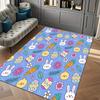 Happy Easter Carpet Rugs for Bedroom Carpets for Living Room Decor Home Gift Bedroom Decor Navidad Decoraciones Para El Hogar