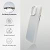 Crystal-Clear Apple Phone Case For iPhone 17 16 15 14 13 12 11 Pro Max Air Colorful Matte Laser Aurora Shockproof Phone Case