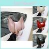 Stylish Retro Pu Handbag With Trendy Crescent Shape And Modern Aesthetic For Everyday Use