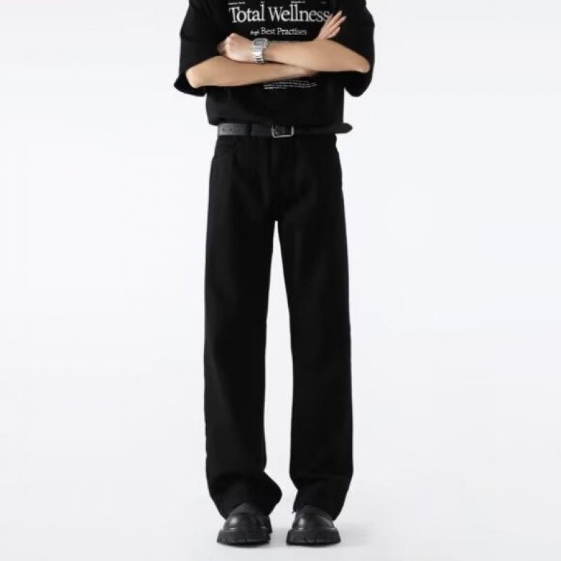 

Мужские узкие джинсы JYL Американский стрейч Хай-стрит Грязевое окрашивание Прямые Деним с вайбом XL амарантовый