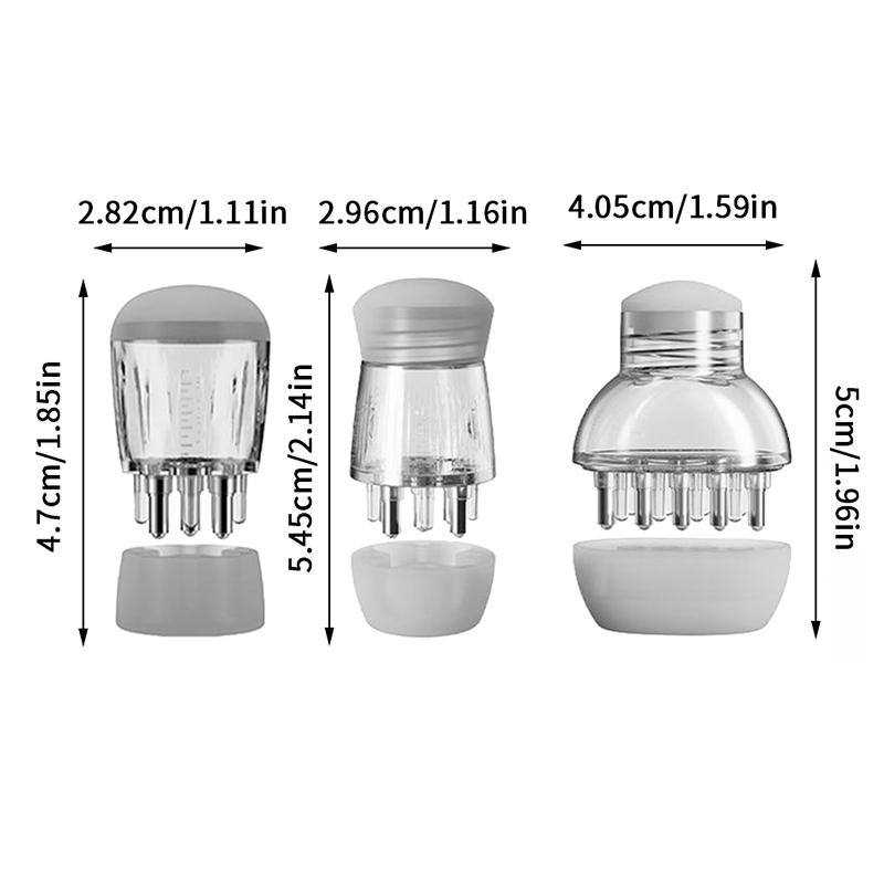 1 Pcs Scalp Applicator Liquid Comb For Hair Scalp Treatment Essential Oil Liquid Guiding Massager Hair Growth Serum Oil Apply