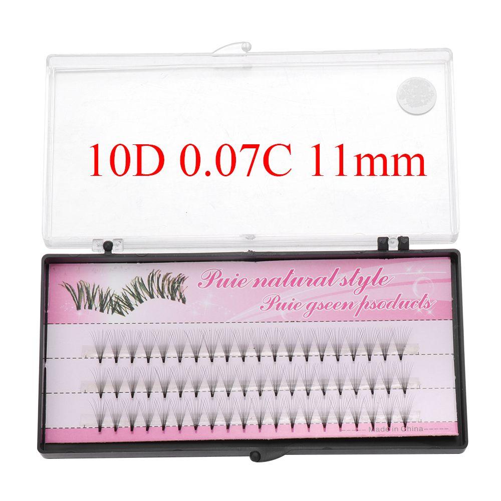 Long Eye Extension Volume Natural False Eyelashes Mink Black  Individual Eyelashes Lash Grafting