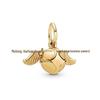 Panjia White Copper Cartoon Owl Pendant for DIY Bracelets - Trendy Beaded Character Ornament
