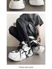 European Trendy Men's Breathable Dad Shoes 2025 - Thick Sole, Height-Increasing Casual Sneakers