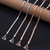 Metal Snake Bone Bras Strap Adjustable Invisible Shoulder Straps Nonskid Lingerie Accessories for Women Tops Dress
