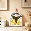 Coral Fleece Christmas Hand Towels Quick-drying Cleaning Dishcloths  Xmas Decor