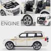 1/32 MITSUBISHI PAJERO Alloy Toy SUV Car Simulation Model Diecast Rubber Opony 6 Drzwi Can Opened Toy Vehicle Prezenty dla Dzieci