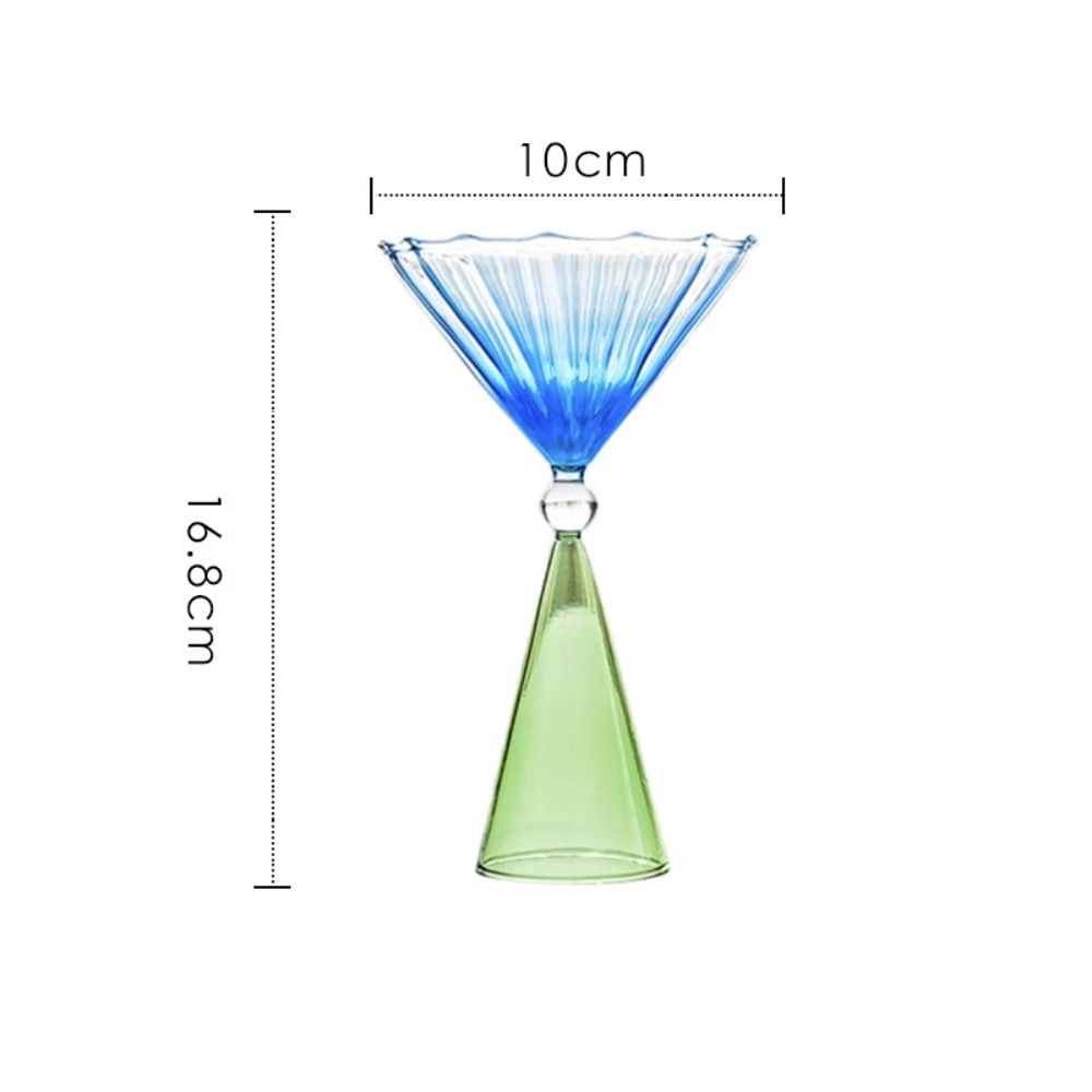 Colorful Ice Cream Cup Creative Wine Cup Goblet Dessert Cup  Party