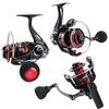Fis+7 Universal Spinning Reel Maximum Drag Force 8kg Gear Ratio 5.01 Left Right Interchangeable Handle Tai Rubber Sea Bass Rockfish Eging Blue Fish